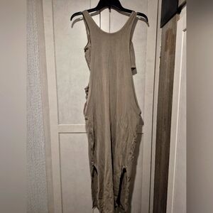 Free People Movement hot shot Tan Sleeveless Dress